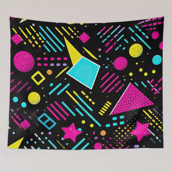 Item preview, 80s and 90s Retro Pop Pattern designed and sold by AeonAcademy.