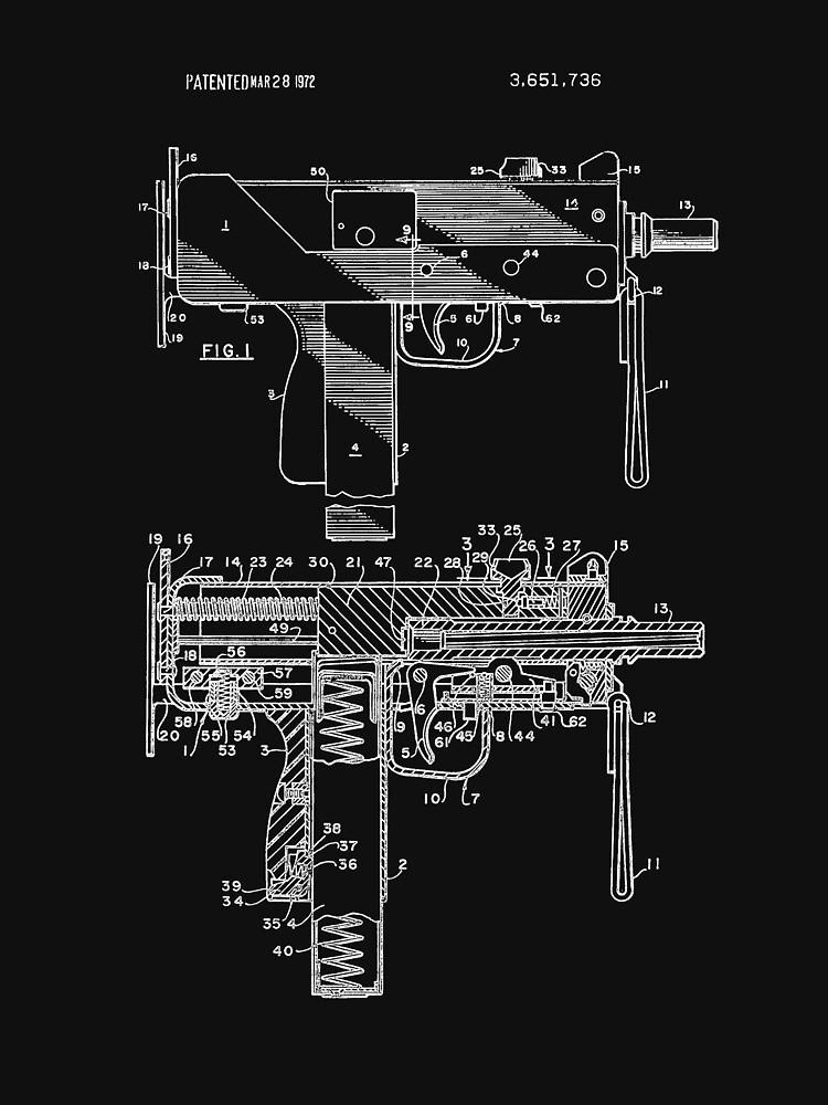 t shirt machine gun