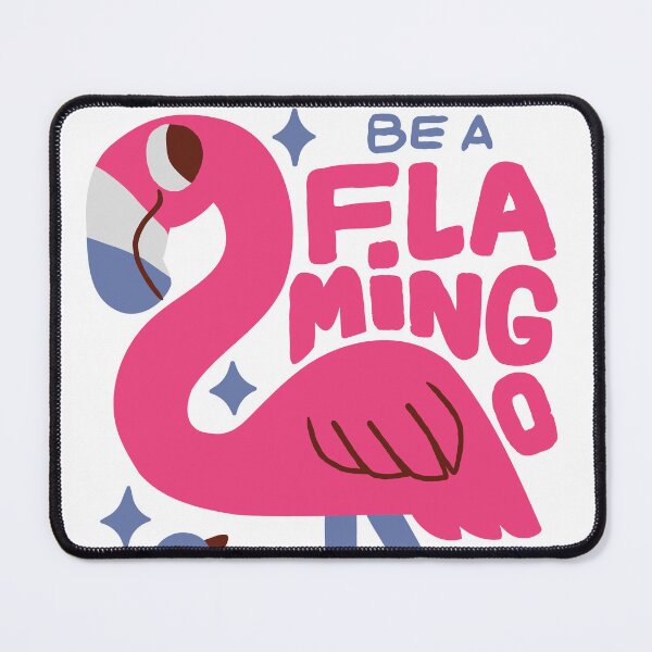 Item preview, Flamingo and Quote illustration designed and sold by monkik.