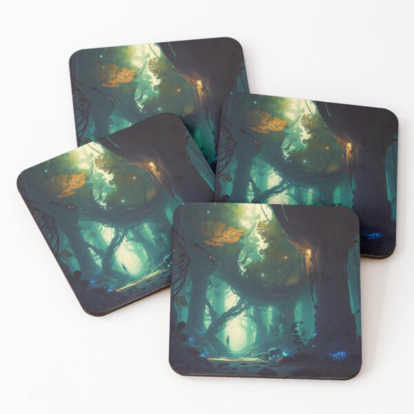 Item preview, The Enchantment of a Magic Forest: A Digital Odyssey designed and sold by oanaunciuleanu.