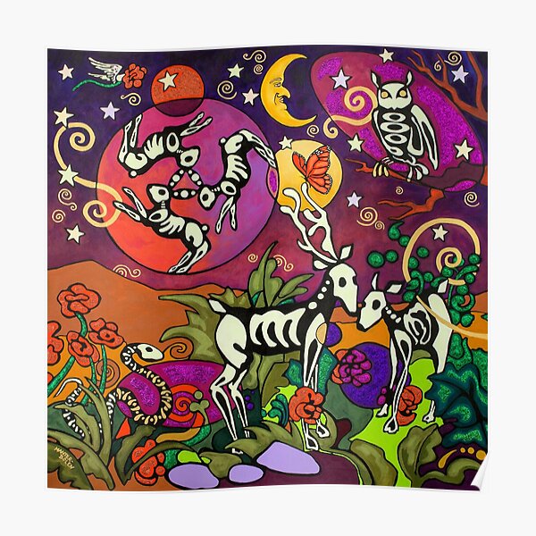 Forest Creatures Poster