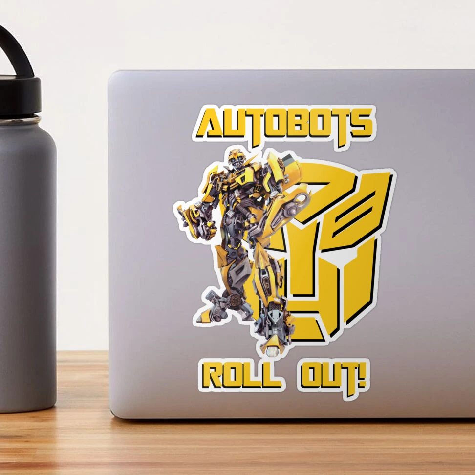 Transformers  Bumblebee Autobot Banner Aluminum Water Bottle