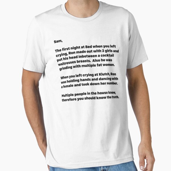 Letter to Sammi Jersey Shore T-Shirt