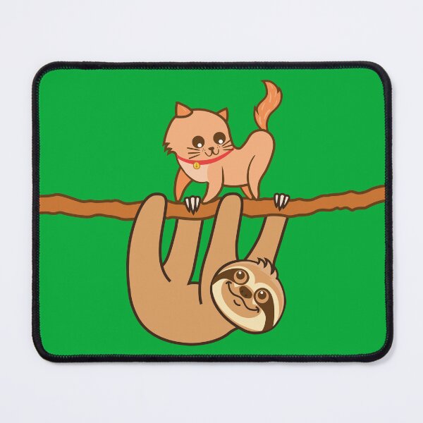 Item preview, Cute Sloth Cat! designed and sold by plushism.
