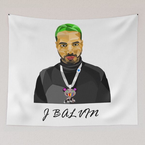 Item preview, J Balvin- Shape Art designed and sold by DavidBarrBouti.