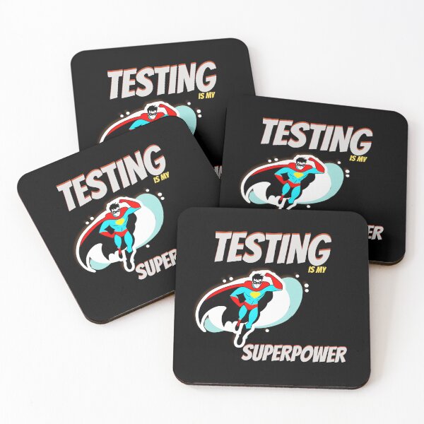 Item preview, Testing is my superpower designed and sold by soloveyko.