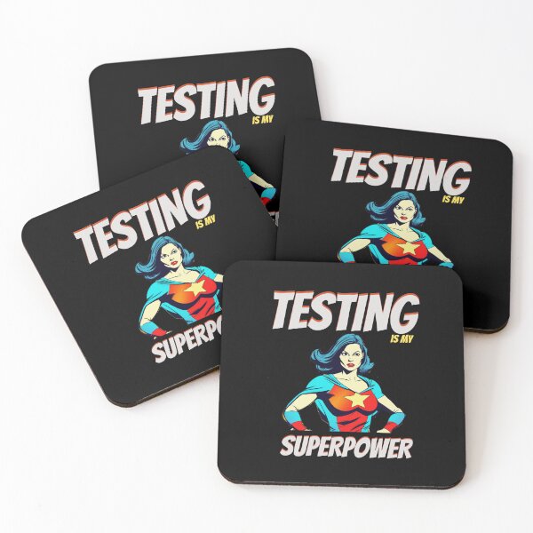 Item preview, Testing is my superpower designed and sold by soloveyko.