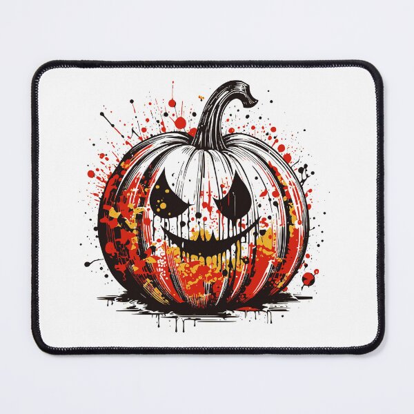 Item preview, Grim halloween pumpkin designed and sold by Dreamspiration.
