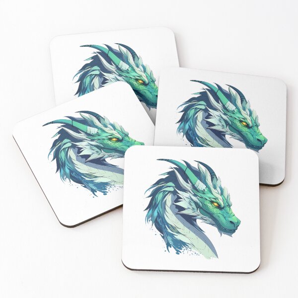 Item preview, Jewel of the Skies: Enchanting Emerald Dragon Art designed and sold by Christian Weiss.