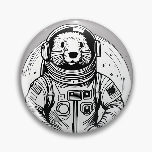 Item preview, Space Beaver  designed and sold by soloveyko.
