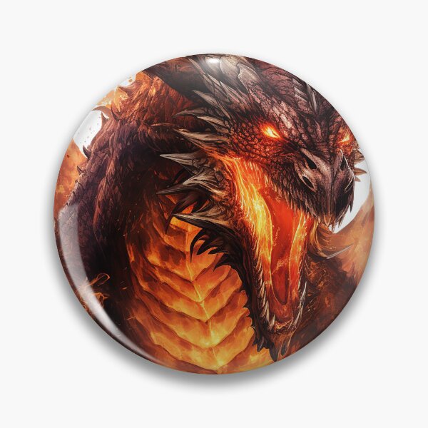 Item preview, Eternal Blaze: Ancient Fire Dragon Art designed and sold by Christian Weiss.
