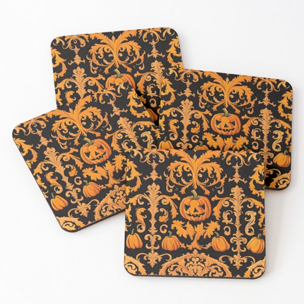 Item preview, Pumpkin Wallpaper designed and sold by DiscoGypsyFish.