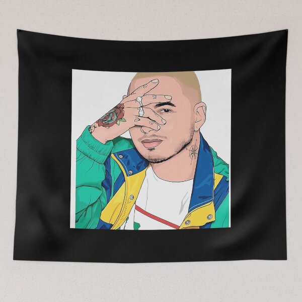 Item preview, J Balvin designed and sold by DavidBarrBouti.