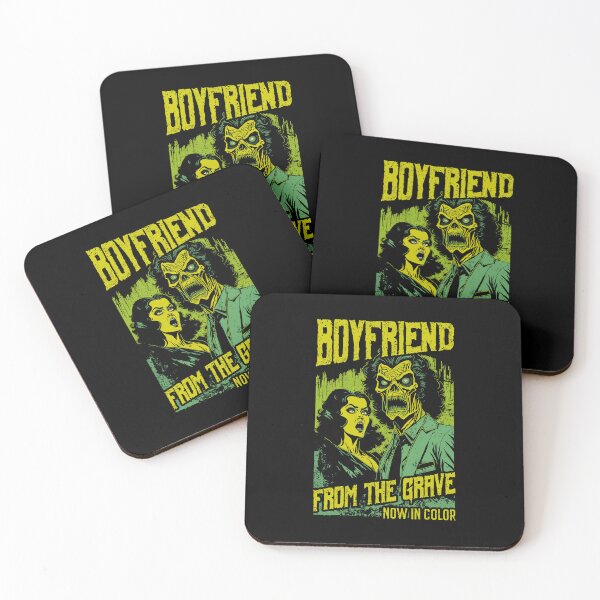 Item preview, Retro Horror Movie Poster Funny Zombie Boyfriend Halloween designed and sold by GrandeDuc.