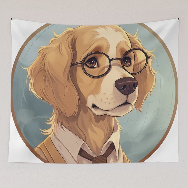 Item preview, Meet 'Milo': The Curious Young Scholar Golden Retriever on a Journey of Learning designed and sold by Christian Weiss.