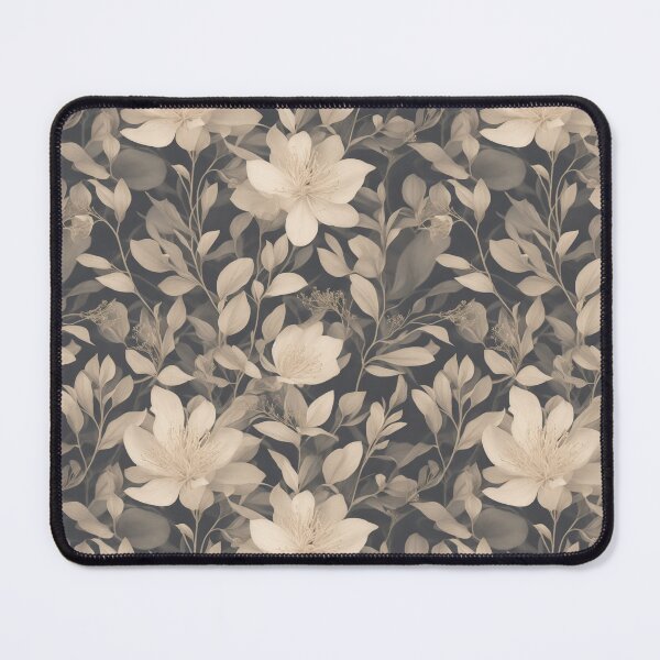 Item preview, Botanical pattern monochromatic designed and sold by CoolPixels.