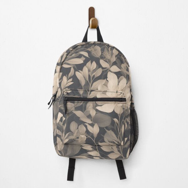 Item preview, Botanical pattern monochromatic designed and sold by CoolPixels.