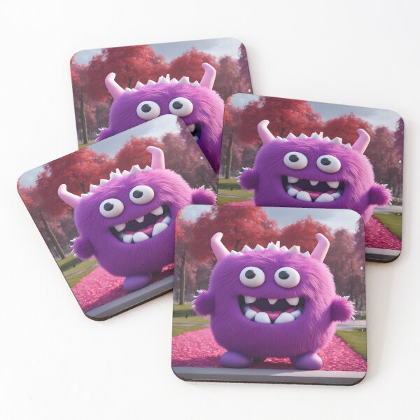 Item preview, Purple monster designed and sold by Everythingstakn.