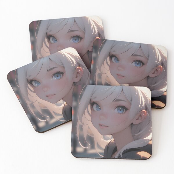 Item preview, silver hair girl designed and sold by LadyHyun.