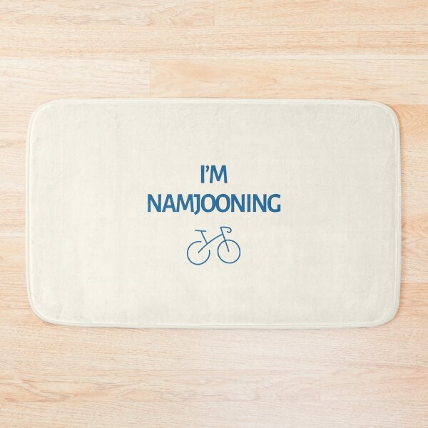 Item preview, Namjooning, BTS RM Namjooning, Namjoon meme, bicycle, bangtan, kpop/ indigo blue designed and sold by SoloAutenica.