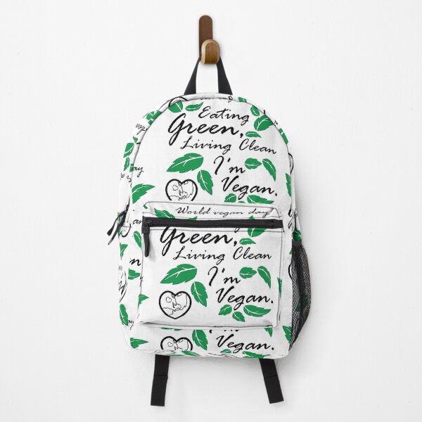 Item preview, World vegan day (Eating Green, Living Clean I'm Vegan)D2 designed and sold by NatalieJeans.