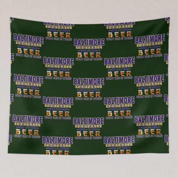 Item preview, Baltimore Pro Football And Beer Funny designed and sold by andrewbrians.