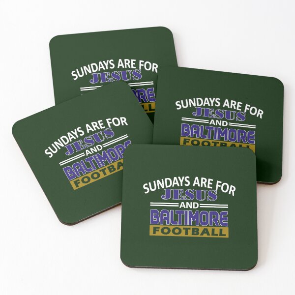 Item preview, Baltimore Pro Football And Jesus on Sundays designed and sold by andrewbrians.