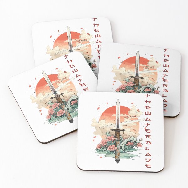Item preview, Japanese Retro Vintage Art of Katana  designed and sold by DotLineStory.