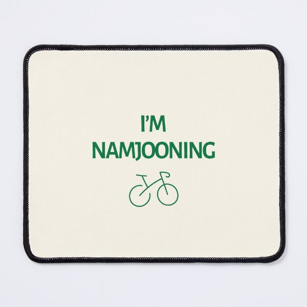 Item preview, Namjooning, BTS RM Namjooning, Namjoon meme, bicycle, bangtan, kpop/ green designed and sold by SoloAutenica.