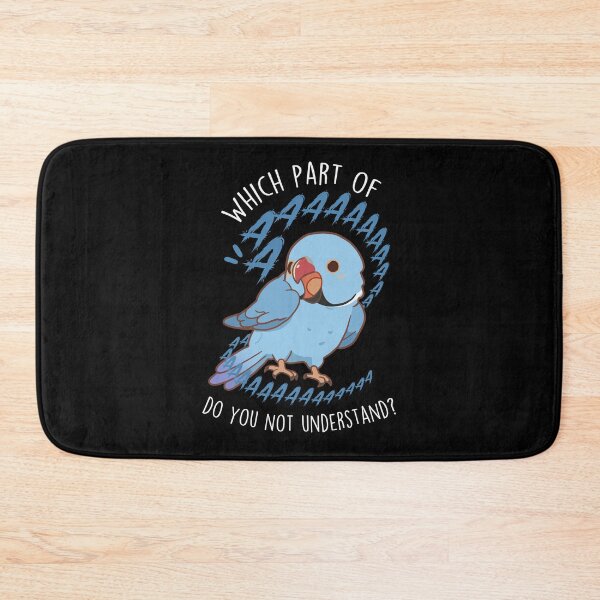 Item preview, Blue Indian Ringneck Parrot Aaaa designed and sold by Clara Hollins.