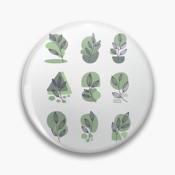 Item preview, Aesthetic Green Plants Nature Boho Neutral Cottagecore Botanical designed and sold by ambertedder.