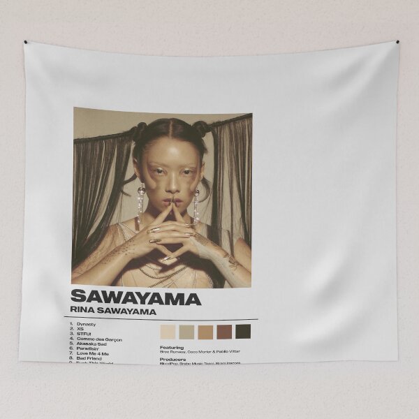 Aperçu de l'œuvre Sawayama by Rina Sawayama Album Poster créée et vendue par FourthWall Prints.