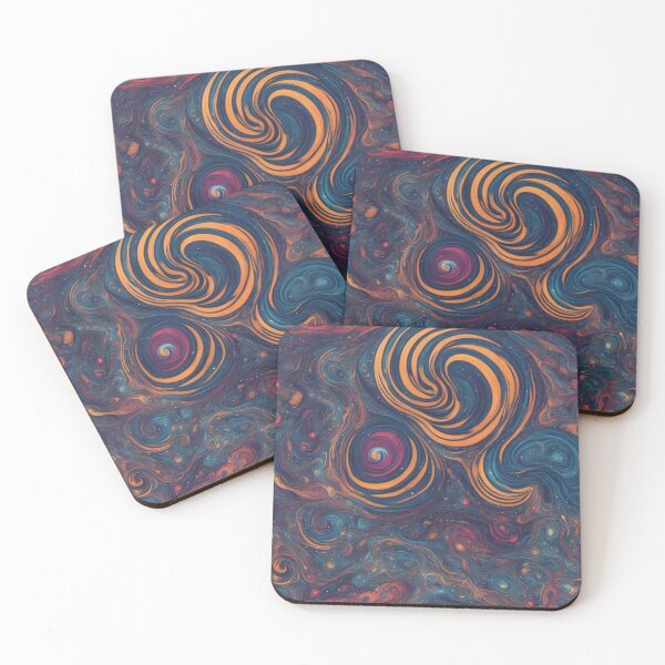 Item preview, Chaos and order in the cosmos, swirling lines designed and sold by CoolPixels.