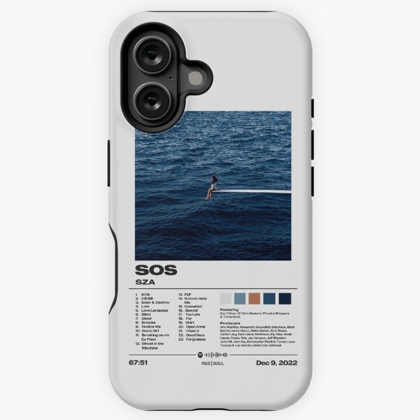 Item preview, SOS by SZA Album Poster designed and sold by FourthWall Prints.