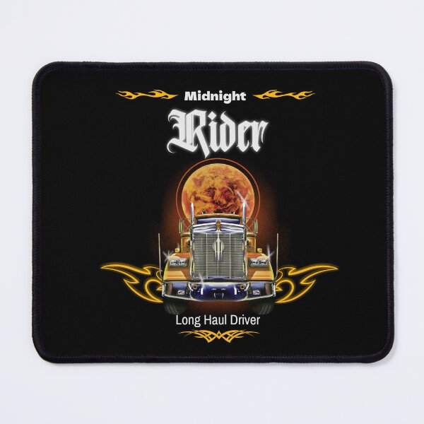 Item preview, Midnight Rider Long Haul Driver. Truck driver. OTR. designed and sold by Cajattire.