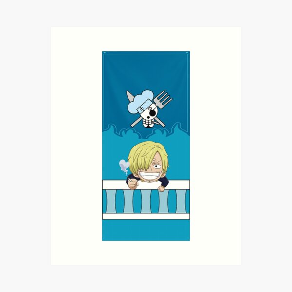 Vinsmoke Sanji Sticker - One Piece Poster for Sale by Amey Bane