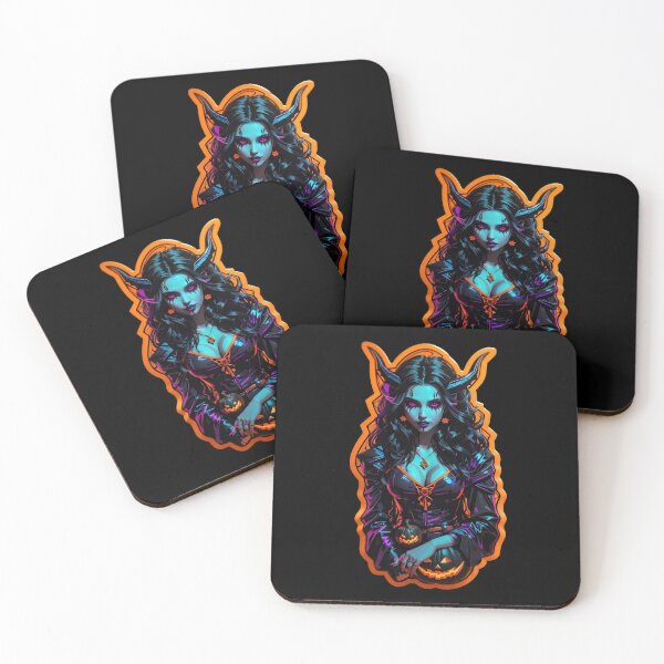 Item preview, Halloween Attractive Succubus Witch designed and sold by Desfix.