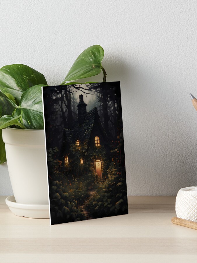 Fairycore cottage dark academia gothic cottagecore decor Art Board Print  for Sale by Mehak Khan