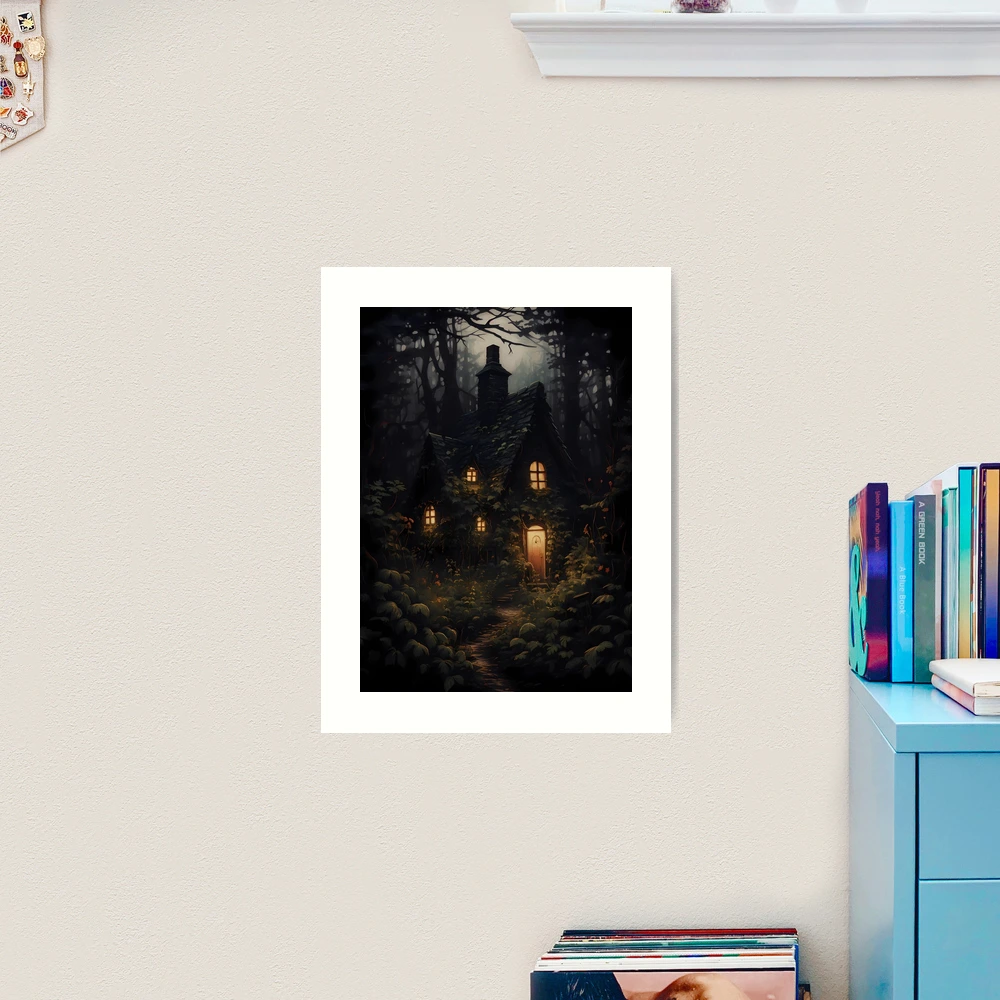 Fairycore cottage dark academia gothic cottagecore decor Poster for Sale  by Mehak Khan