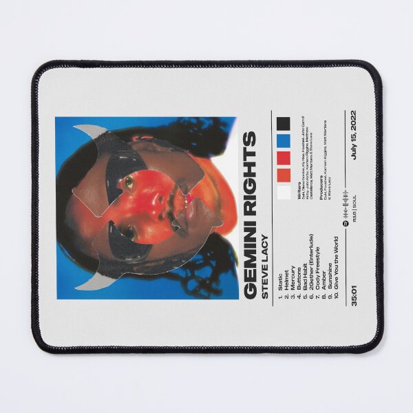 Item preview, Gemini Rights by Steve Lacy Album Poster designed and sold by FourthWall Prints.