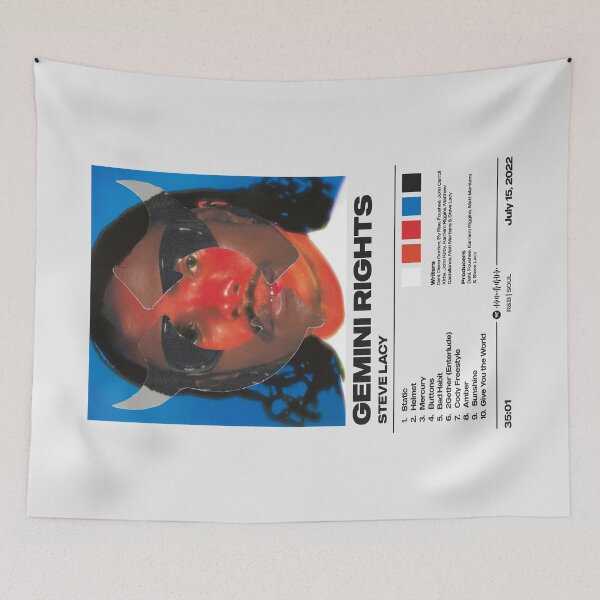 Item preview, Gemini Rights by Steve Lacy Album Poster designed and sold by FourthWall Prints.
