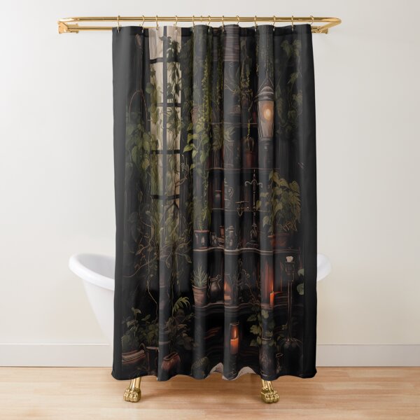 Vista previa del artículo con la obra «Hierbas y especias dark academia gothic cottagecore decoración», diseñado y vendido por Mehak  Khan.