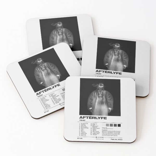 Item preview, Afterlyfe by Yeat Album Poster designed and sold by FourthWall Prints.