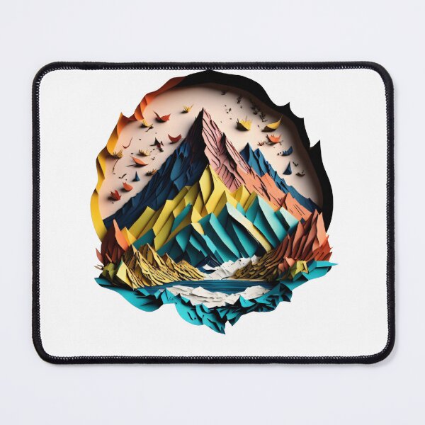 Item preview, Papercut mountain designed and sold by ManikRaja.