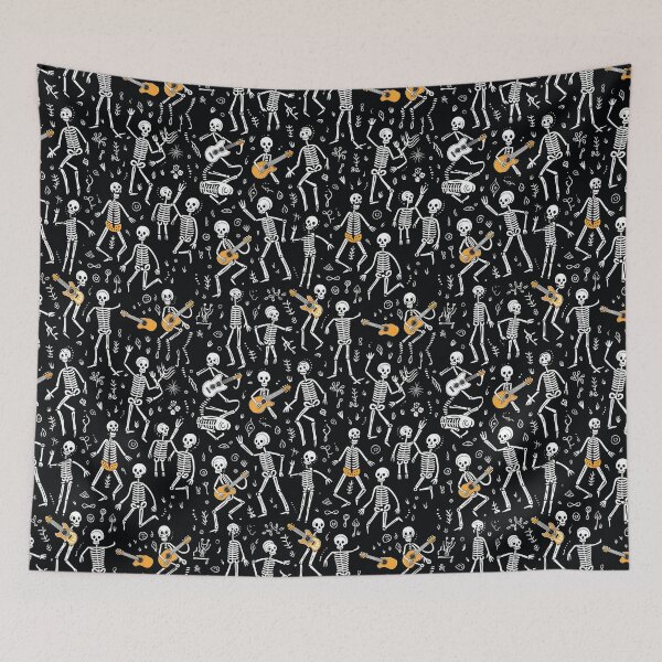 Item preview, Dem bones, dem bones... Orange guitar edition designed and sold by Inky-Spiration.