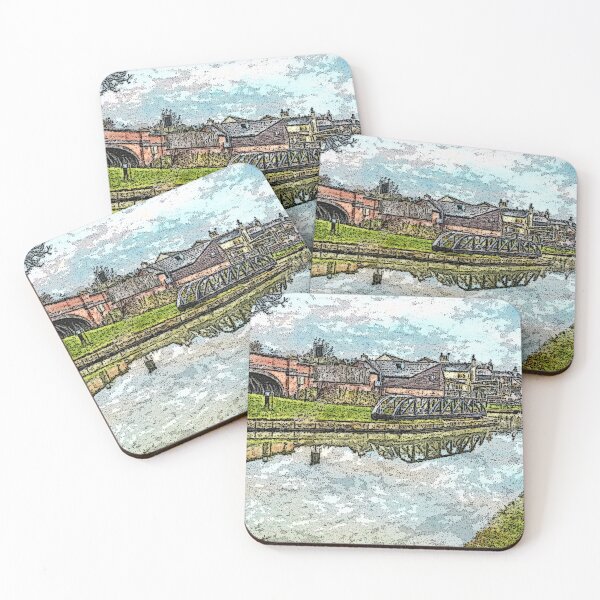 Item preview, Foxton Locks Lower Basin designed and sold by designbywhacky.