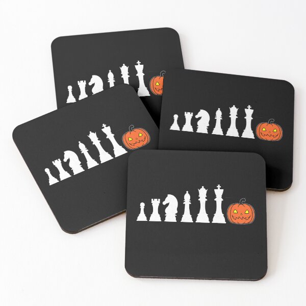 Artikelvorschau, Lustiges Schach-Halloween entworfen und verkauft von Hugo Bloke.