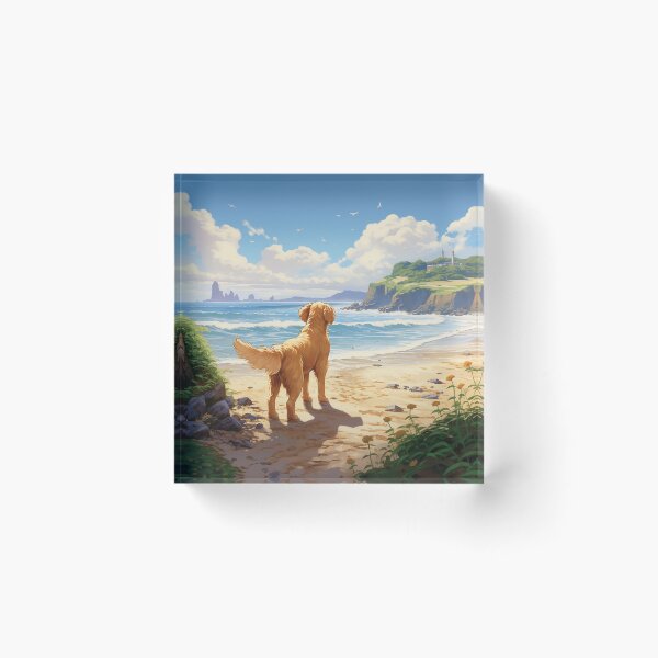 Item preview, Serene Moments with 'Sandy': Horizon on the Beach designed and sold by Christian Weiss.