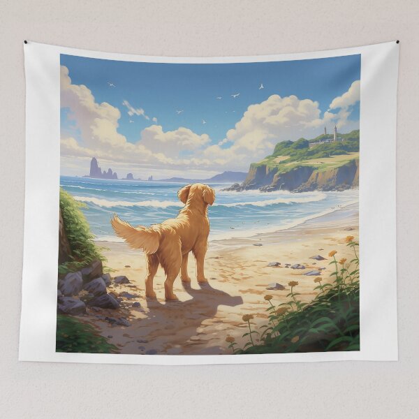 Item preview, Serene Moments with 'Sandy': Horizon on the Beach designed and sold by Christian Weiss.