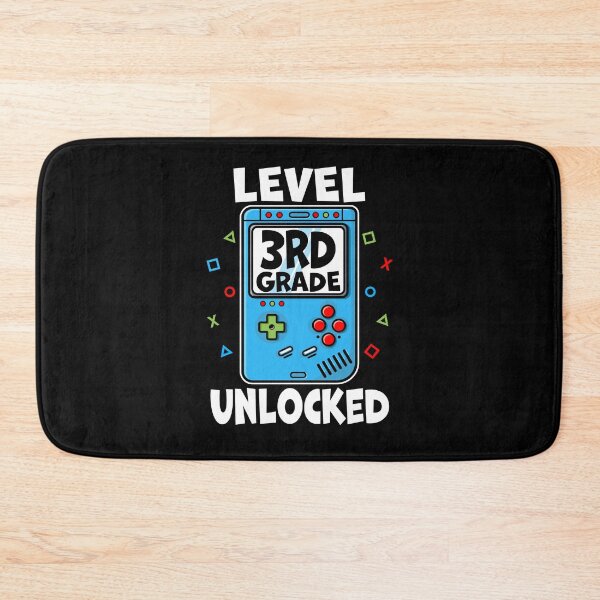 Item preview, 3rd Grade Level Unlocked Boys Kids Back To School Video Games designed and sold by 1Designology1.